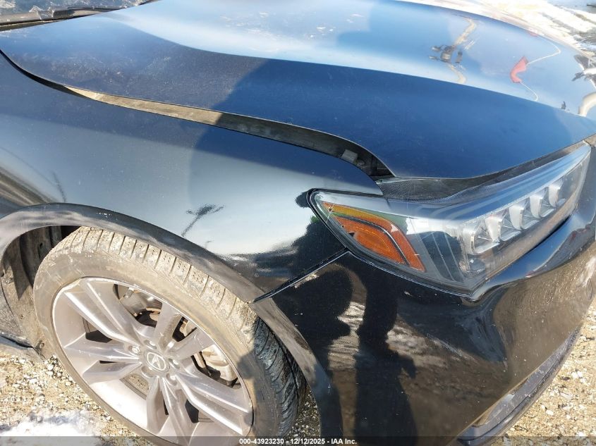 2019 Acura Tlx Tech A-Spec Pkgs VIN: 19UUB1F69KA004270 Lot: 43923230