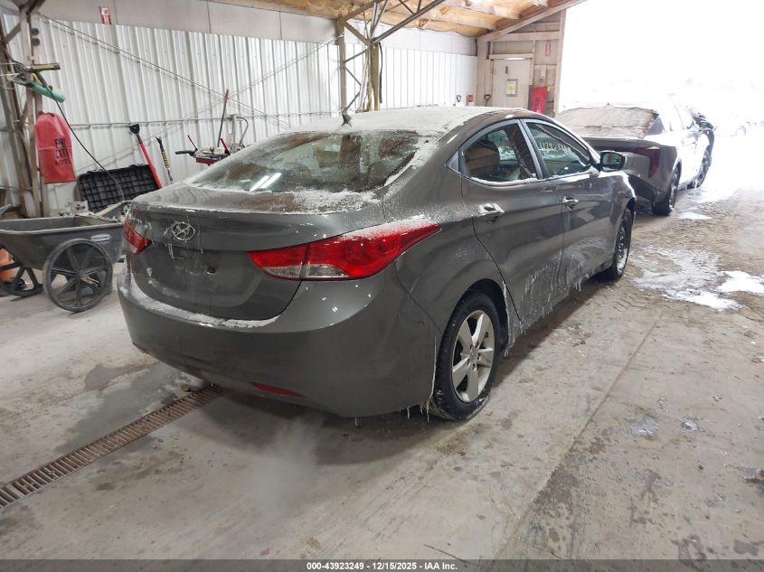 2013 Hyundai Elantra Gls VIN: 5NPDH4AE1DH441284 Lot: 43923249