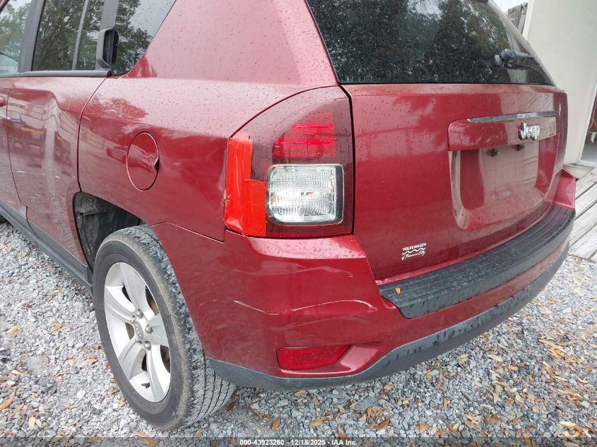 2016 Jeep Compass Sport VIN: 1C4NJCBA7GD665121 Lot: 43923260