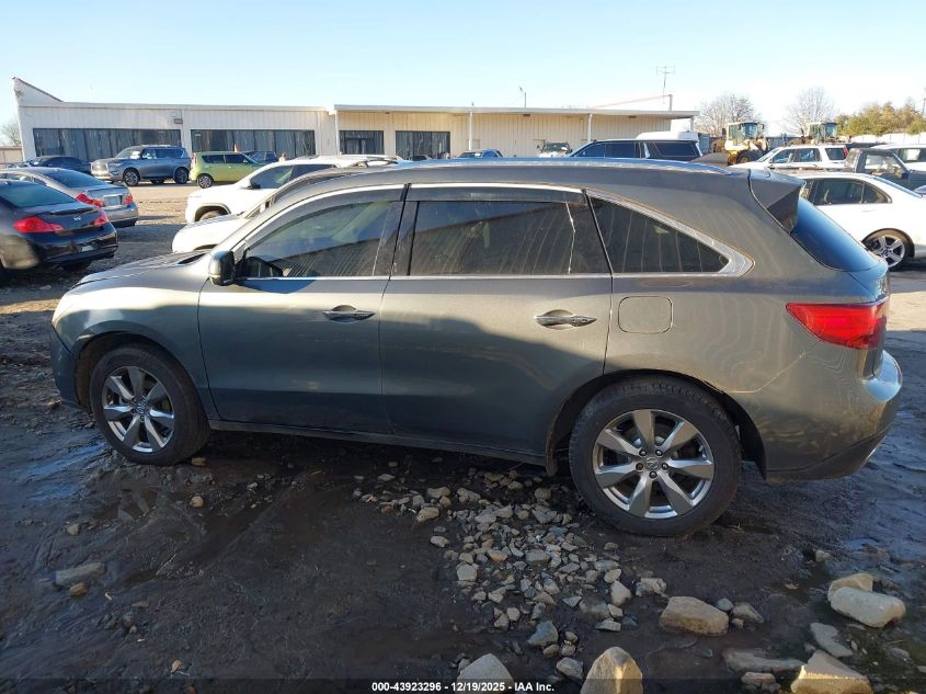 2014 Acura Mdx Advance Pkg W/Entertainment Pkg VIN: 5FRYD4H80EB039395 Lot: 43923296