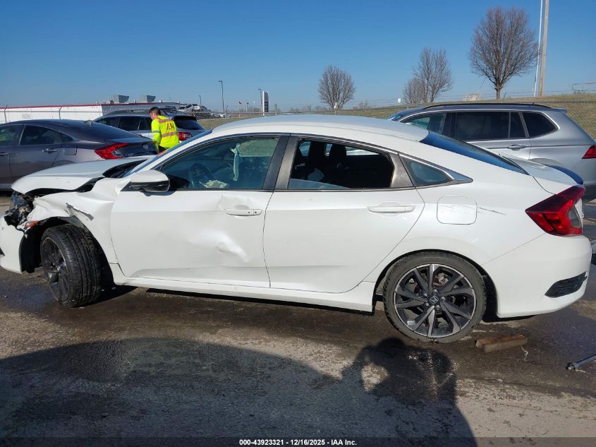 2021 Honda Civic Sport VIN: 19XFC2F82ME202457 Lot: 43923321