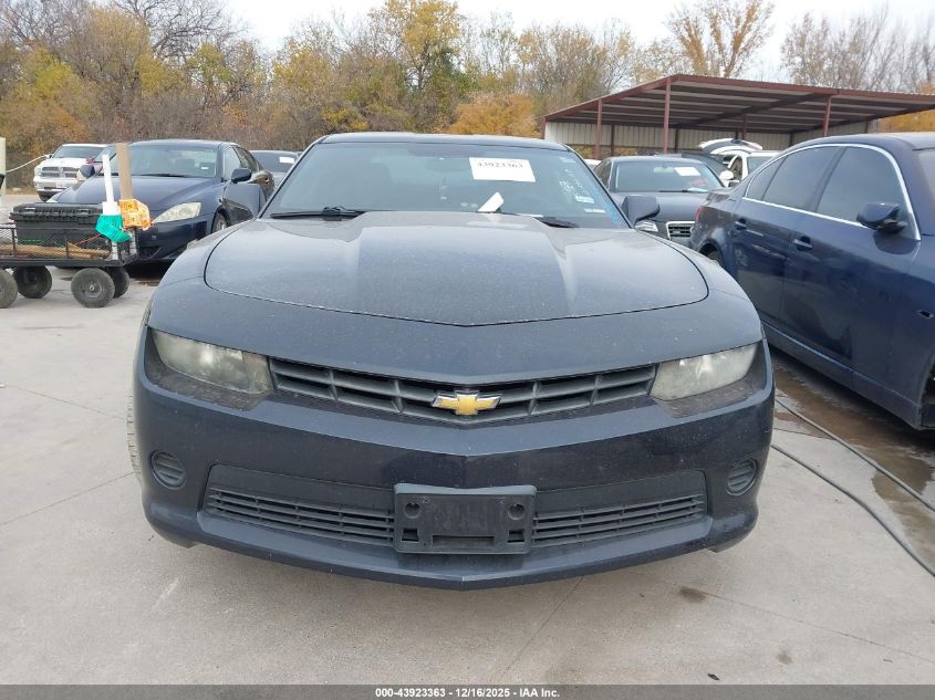 2014 Chevrolet Camaro 2Ls VIN: 2G1FA1E35E9241932 Lot: 43923363