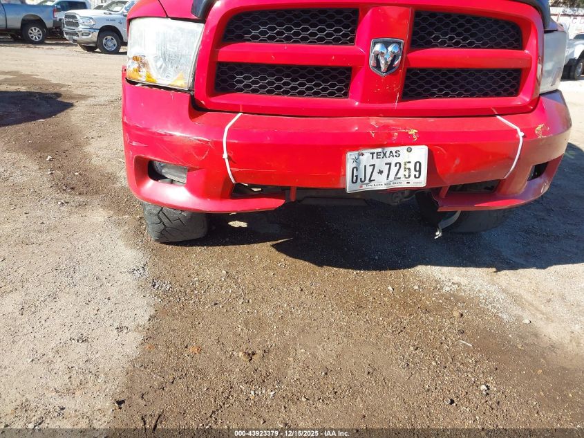 2012 Ram 1500 St VIN: 1C6RD7KT5CS184699 Lot: 43923379