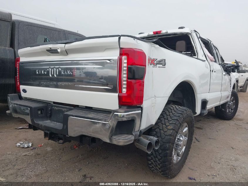 2024 Ford F-250 King Ranch VIN: 1FT8W2BM0REF67595 Lot: 43923388