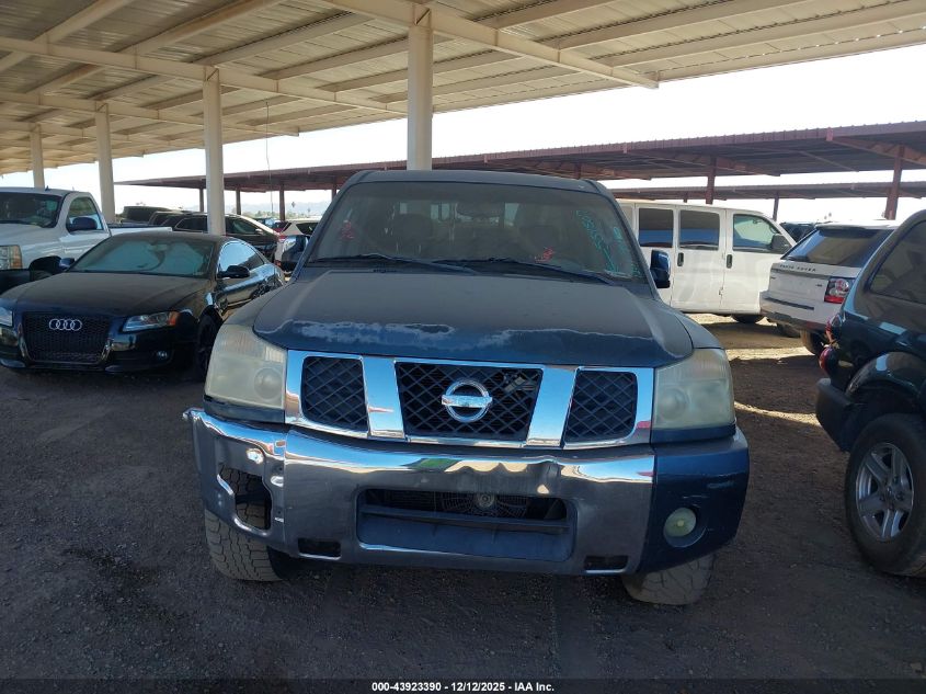 2004 Nissan Titan Le VIN: 1N6AA07AX4N554507 Lot: 43923390