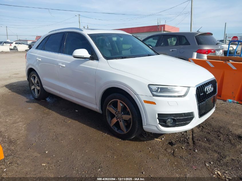 2015 Audi Q3 2.0T Premium Plus VIN: WA1GFCFS7FR014256 Lot: 43923394