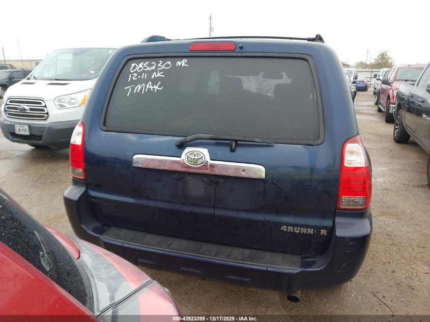 2007 Toyota 4Runner Sr5 V6 VIN: JTEZU14R978085230 Lot: 43923399