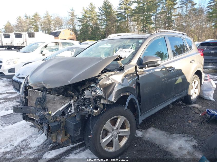 2014 Toyota Rav4 Xle VIN: 2T3RFREV3EW166871 Lot: 43923458