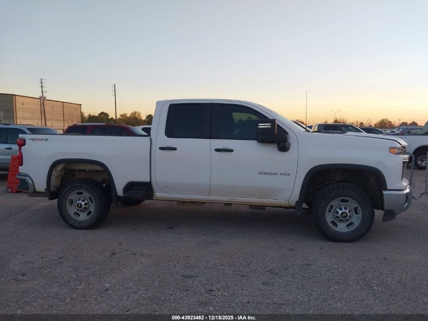 2024 Chevrolet Silverado 2500Hd 4Wd Standard Bed Work Truck VIN: 1GC2YLE79RF257841 Lot: 43923462