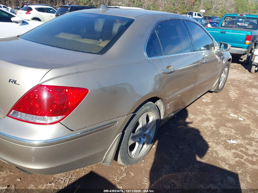 2005 Acura Rl 3.5 VIN: JH4KB16535C002941 Lot: 43923472