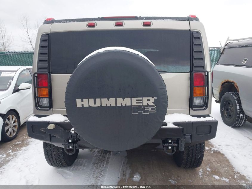 2003 Hummer H2 VIN: 5GRGN23U33H123001 Lot: 43923490