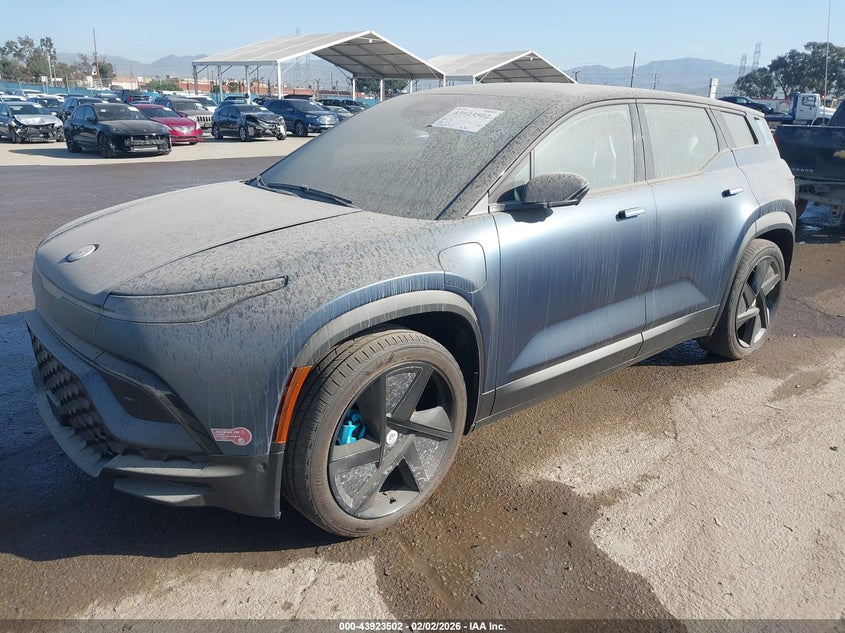 Vin: vcf1zbu29pg002235, lot: 44419129, fisker ocean one 20232