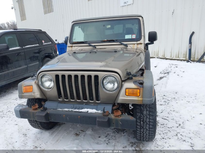 2005 Jeep Wrangler Rubicon VIN: 1J4FA69S95P306847 Lot: 43923505