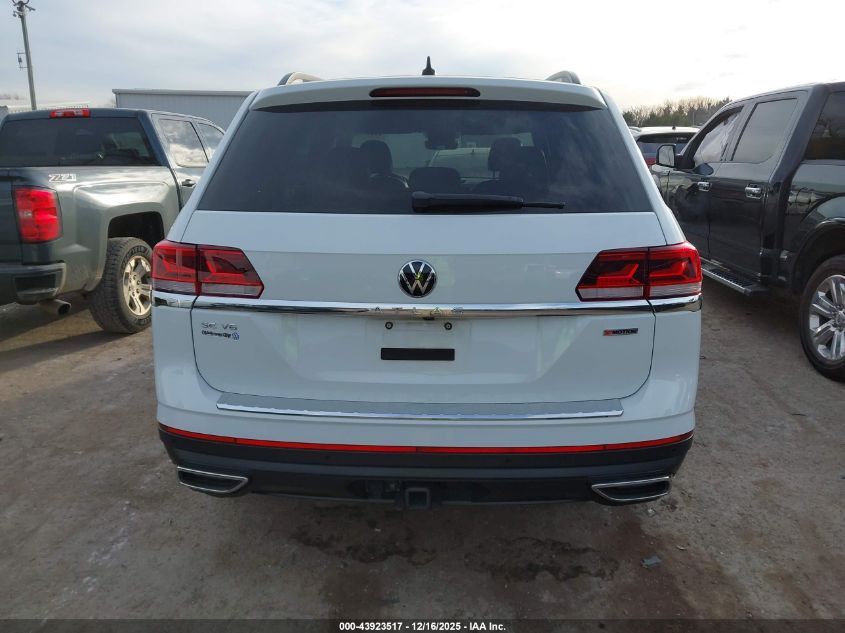 2022 Volkswagen Atlas 3.6L V6 Se W/Technology VIN: 1V2HR2CAXNC514807 Lot: 43923517