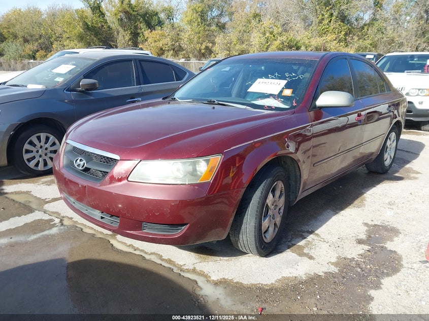 5NPET46C67H261961 2007 HYUNDAI SONATA photo no. 2