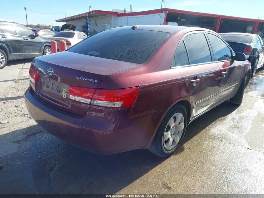 5NPET46C67H261961 2007 HYUNDAI SONATA photo no. 4