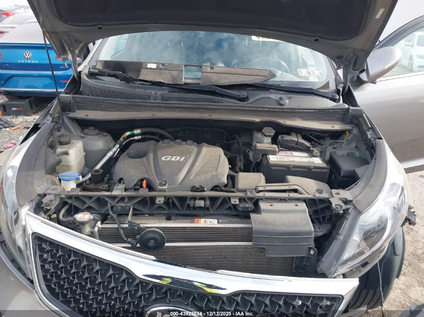 2016 Kia Sportage Ex VIN: KNDPCCAC9G7835354 Lot: 43923534