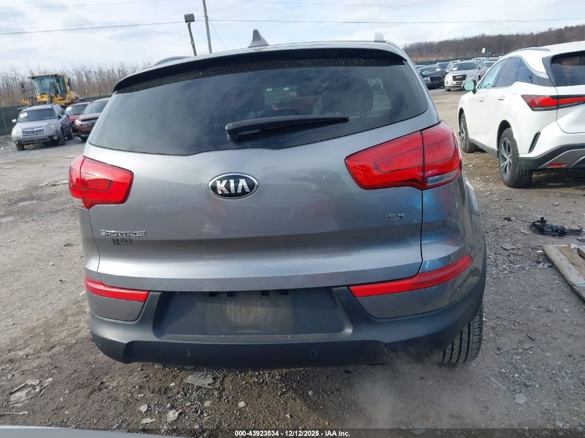 2016 Kia Sportage Ex VIN: KNDPCCAC9G7835354 Lot: 43923534