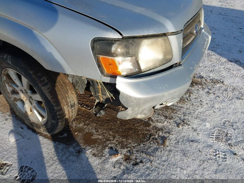 2005 Subaru Forester 2.5Xs VIN: JF1SG65635H737549 Lot: 43923539