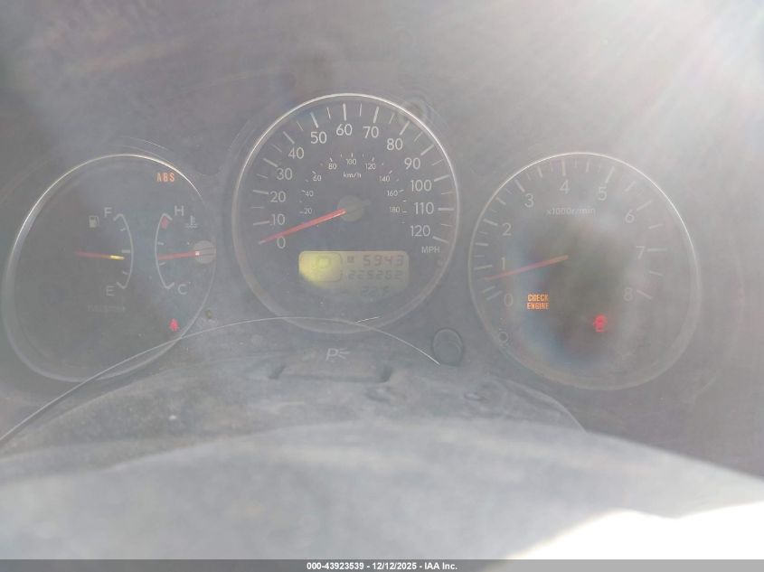 2005 Subaru Forester 2.5Xs VIN: JF1SG65635H737549 Lot: 43923539