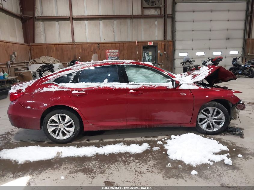 2019 Honda Accord Lx VIN: 1HGCV1F12KA136150 Lot: 43923541