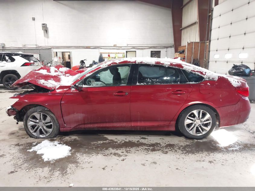 2019 Honda Accord Lx VIN: 1HGCV1F12KA136150 Lot: 43923541