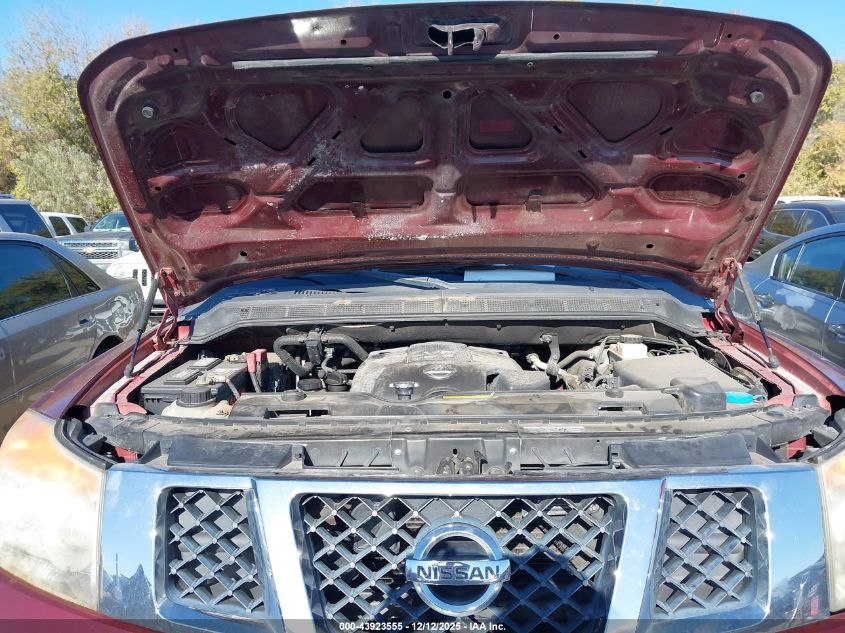 2010 Nissan Armada Titanium VIN: 5N1BA0ND2AN607552 Lot: 43923555