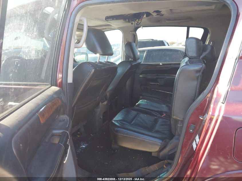 2010 Nissan Armada Titanium VIN: 5N1BA0ND2AN607552 Lot: 43923555