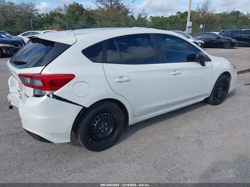 Vin: 4s3gtab66p3702183, lot: 44419186, subaru impreza base 5-door 20234
