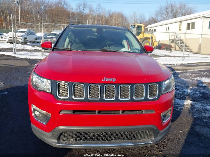 2017 Jeep New Compass Limited 4X4 VIN: 3C4NJDCB6HT680248 Lot: 43923567