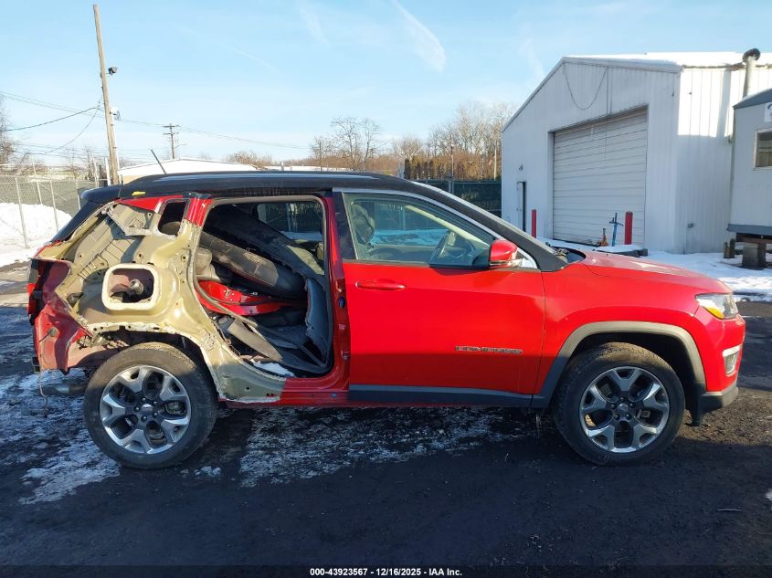 2017 Jeep New Compass Limited 4X4 VIN: 3C4NJDCB6HT680248 Lot: 43923567