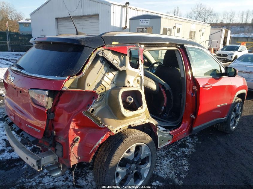 2017 Jeep New Compass Limited 4X4 VIN: 3C4NJDCB6HT680248 Lot: 43923567