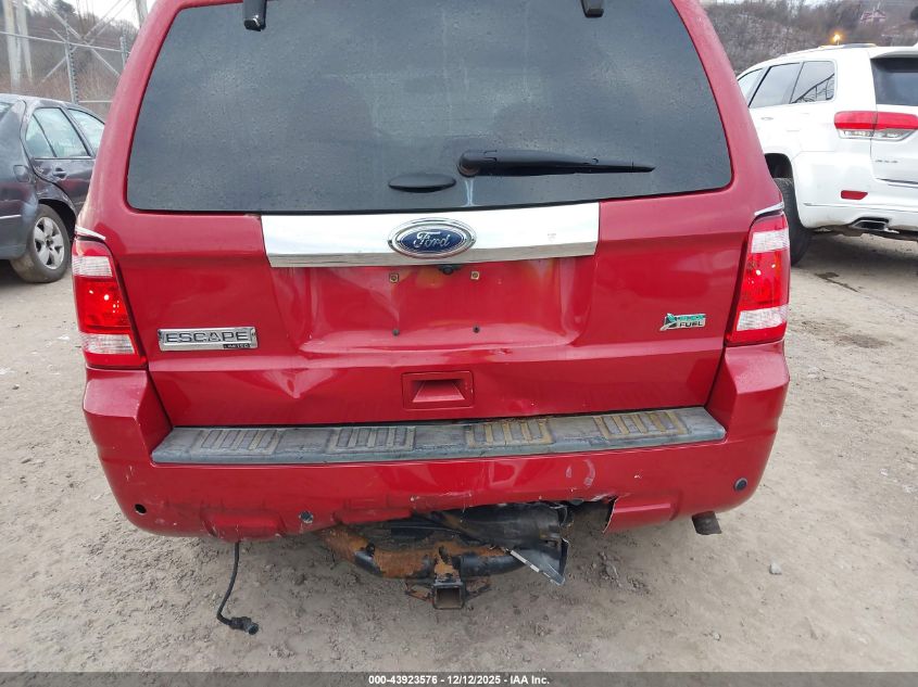 2011 Ford Escape Limited VIN: 1FMCU9EG3BKB00141 Lot: 43923576