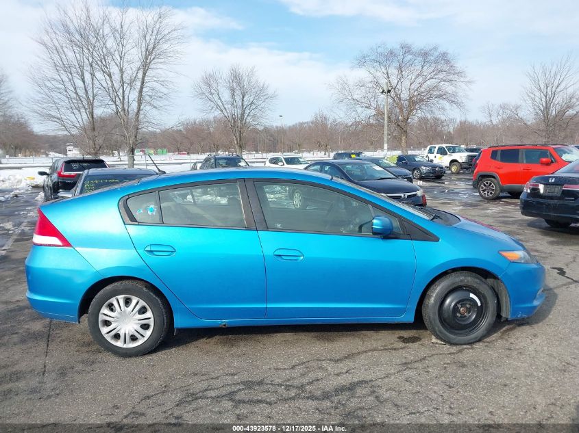 2010 Honda Insight Lx VIN: JHMZE2H53AS009347 Lot: 43923578
