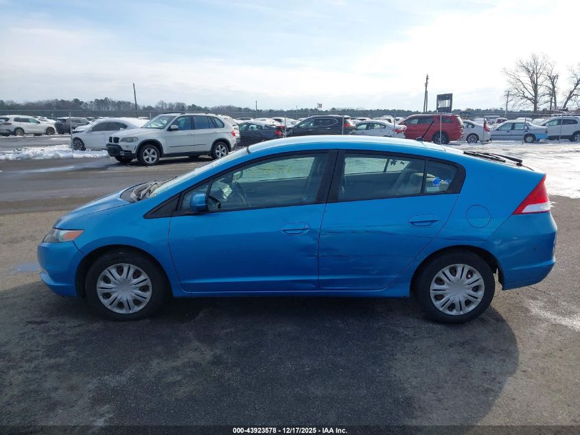 2010 Honda Insight Lx VIN: JHMZE2H53AS009347 Lot: 43923578
