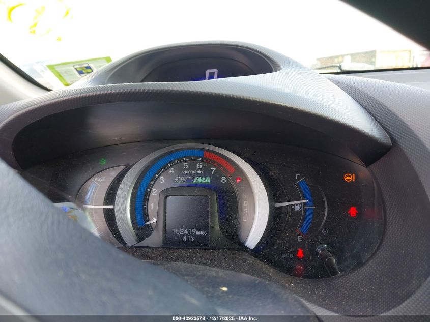 2010 Honda Insight Lx VIN: JHMZE2H53AS009347 Lot: 43923578