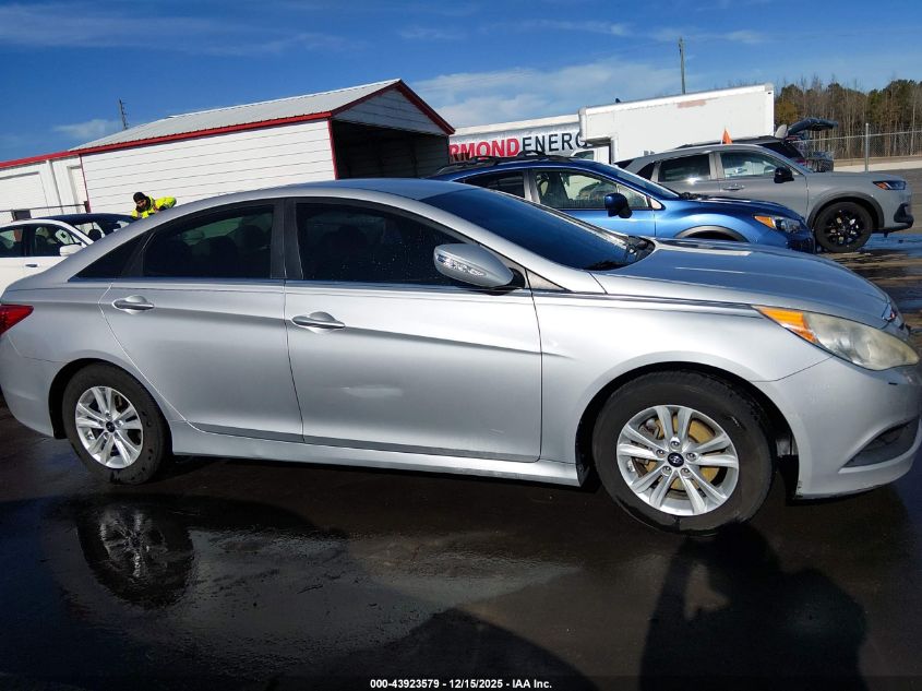 2014 Hyundai Sonata Gls VIN: 5NPEB4AC4EH879075 Lot: 43923579
