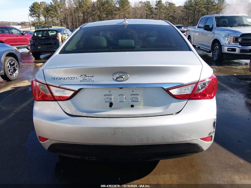 2014 Hyundai Sonata Gls VIN: 5NPEB4AC4EH879075 Lot: 43923579