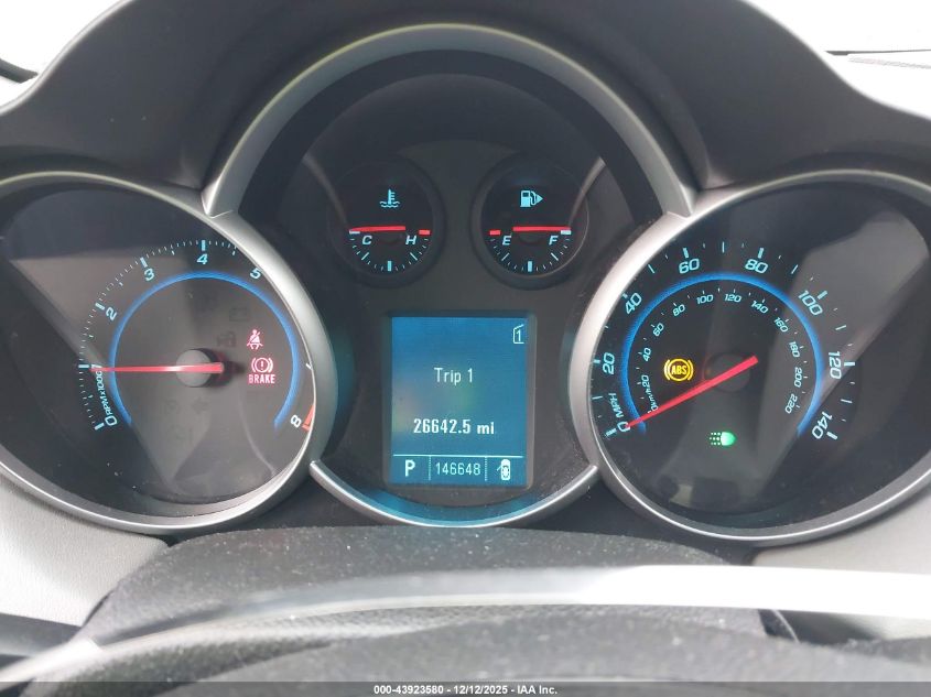 2011 Chevrolet Cruze Lt VIN: 1G1PE5S99B7115756 Lot: 43923580