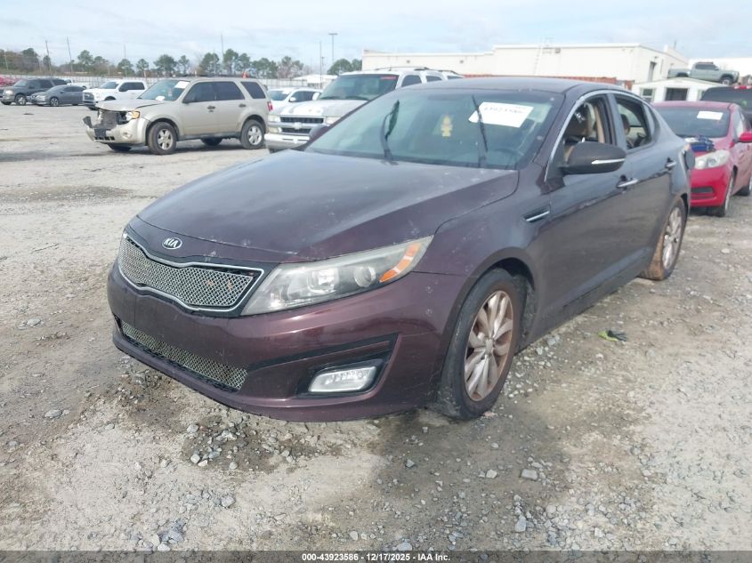 2014 Kia Optima Ex VIN: 5XXGN4A76EG316639 Lot: 43923586