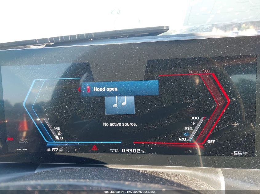 2025 BMW M3 VIN: WBS13HJ02SFV42332 Lot: 43923591