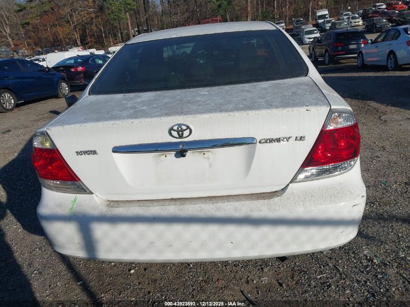 2005 Toyota Camry Le VIN: 4T1BE32K65U536277 Lot: 43923593