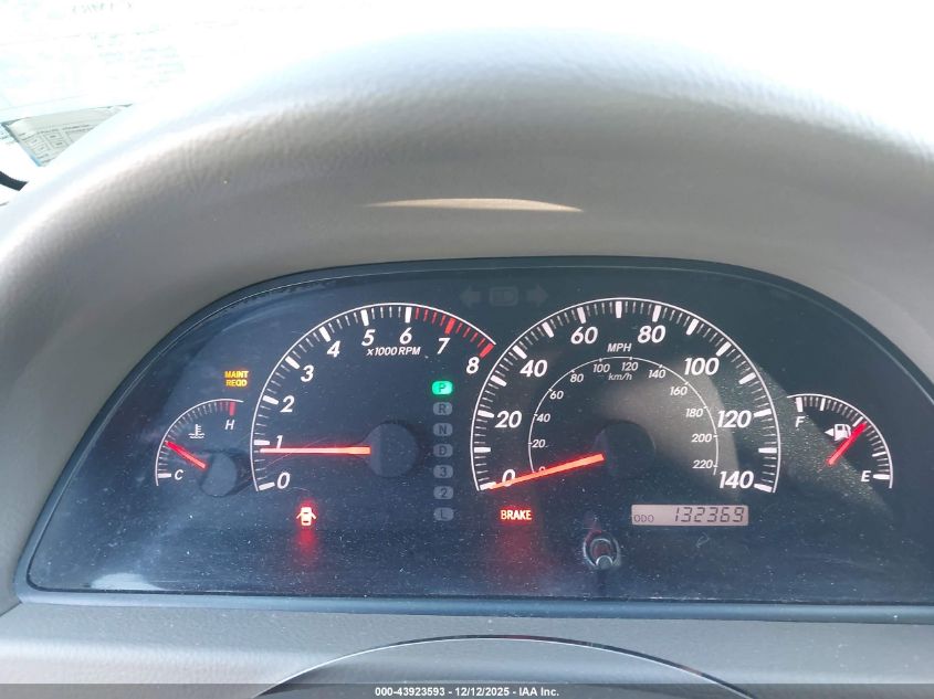 2005 Toyota Camry Le VIN: 4T1BE32K65U536277 Lot: 43923593