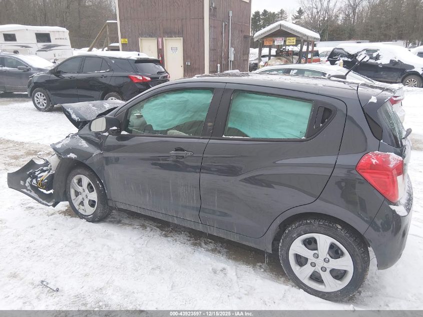 2021 Chevrolet Spark Fwd Ls Manual VIN: KL8CA6SA3MC726564 Lot: 43923597