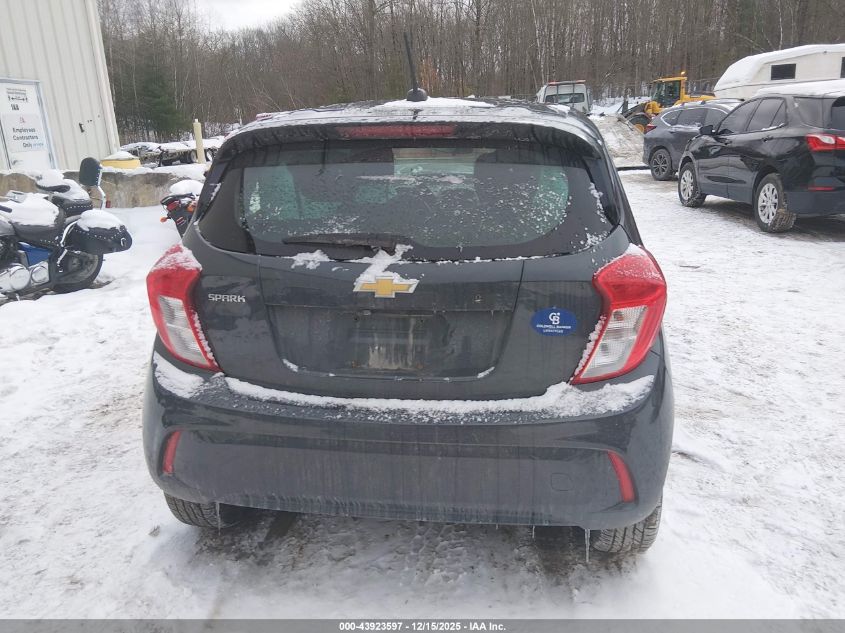 2021 Chevrolet Spark Fwd Ls Manual VIN: KL8CA6SA3MC726564 Lot: 43923597