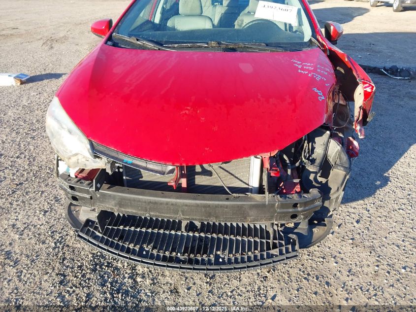 2015 Toyota Corolla Le VIN: 2T1BURHE8FC366689 Lot: 43923607