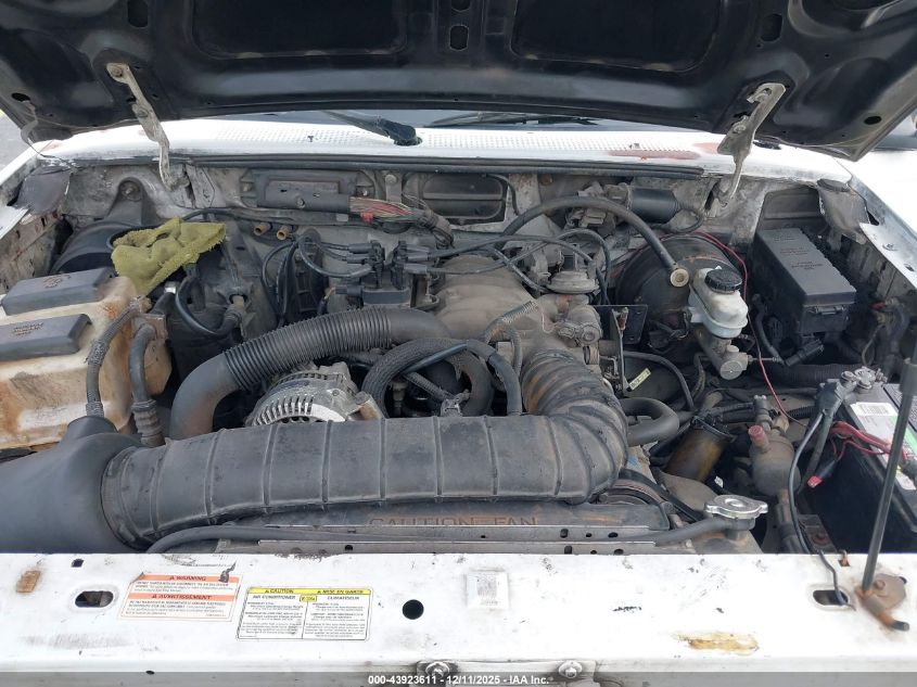 1996 Ford Ranger Super Cab VIN: 1FTCR14U6TPA77490 Lot: 43923611