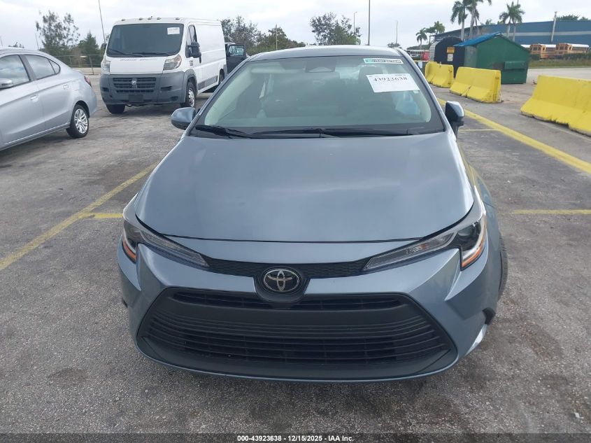 2025 Toyota Corolla Le VIN: 5YFB4MDE9SP235709 Lot: 43923638