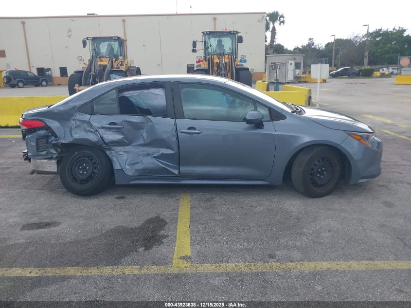 2025 Toyota Corolla Le VIN: 5YFB4MDE9SP235709 Lot: 43923638