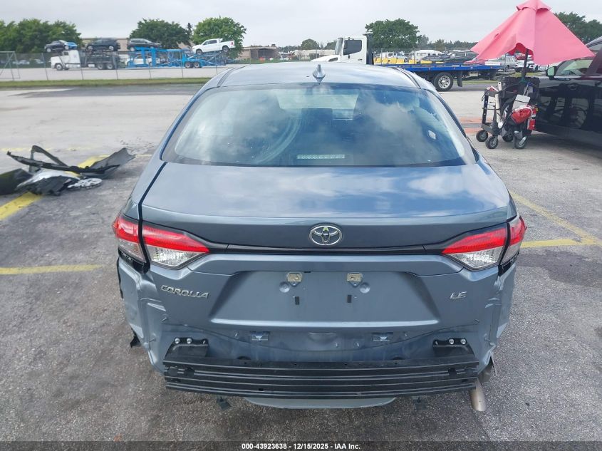 2025 Toyota Corolla Le VIN: 5YFB4MDE9SP235709 Lot: 43923638